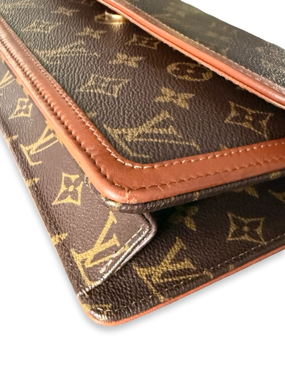 Louis Vuitton Monogram Pochette Dame GM Vintage Crossbody Clutch Bag 1988 - Picture 13 of 16